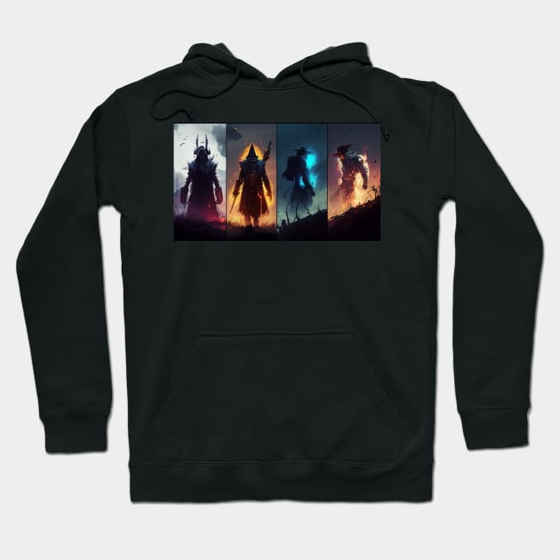 The 4 Horsemen #3 Hoodie by Aura.